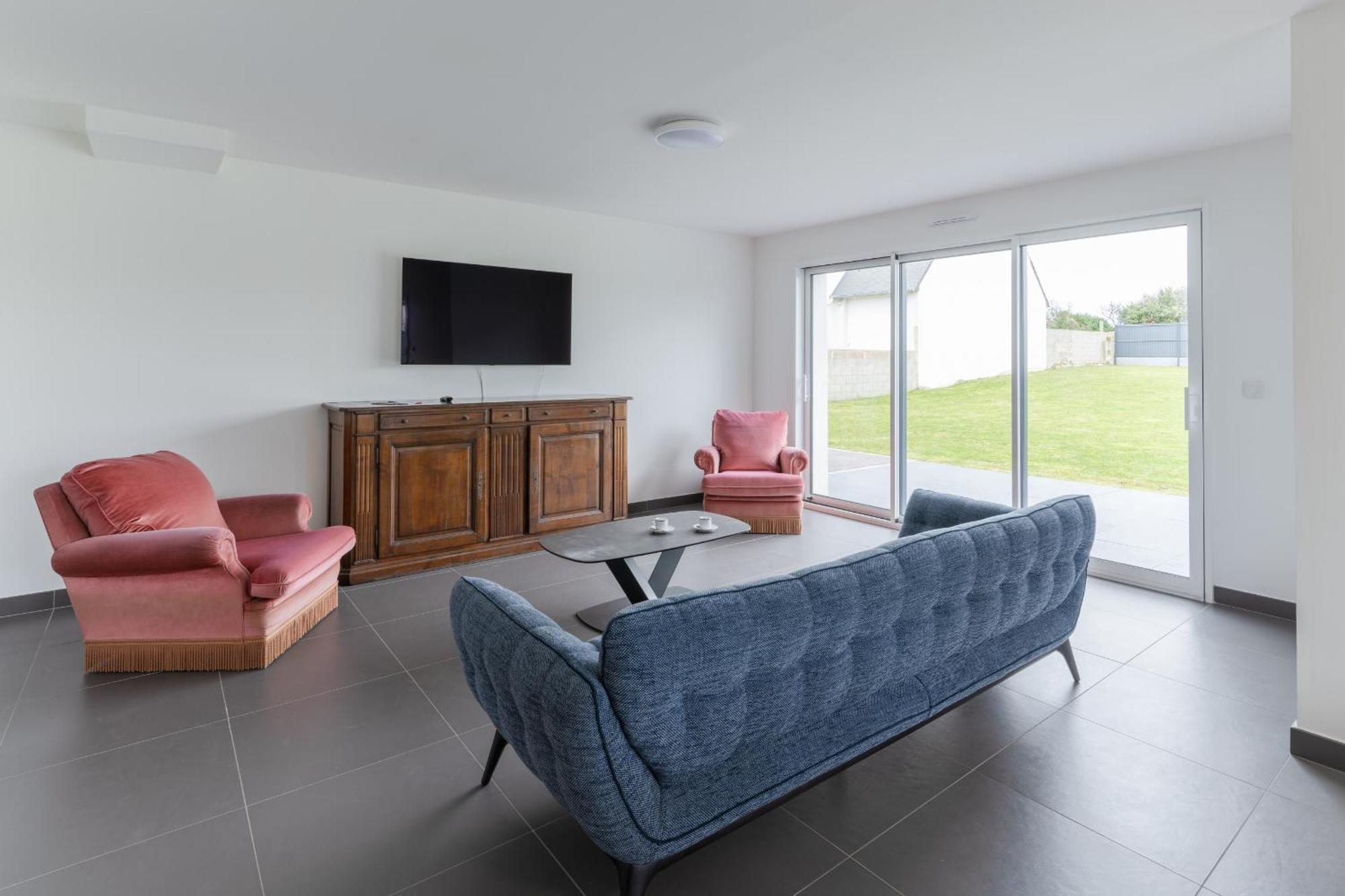 Ker Stivell - Superbe Maison Neuve A 2 Pas De La Mer Landunvez Exterior foto